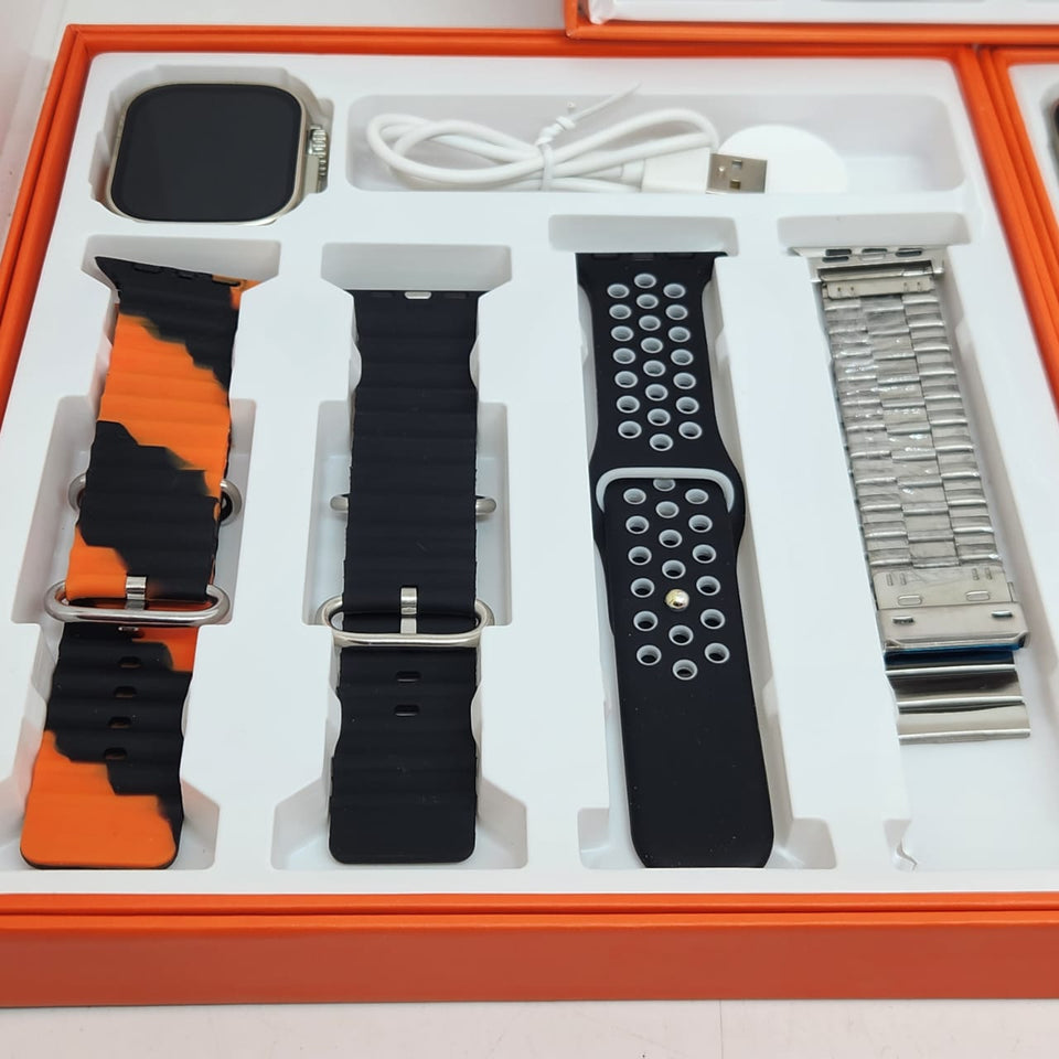 Smartwatch ULTRA 10 -  Kit 4 correas