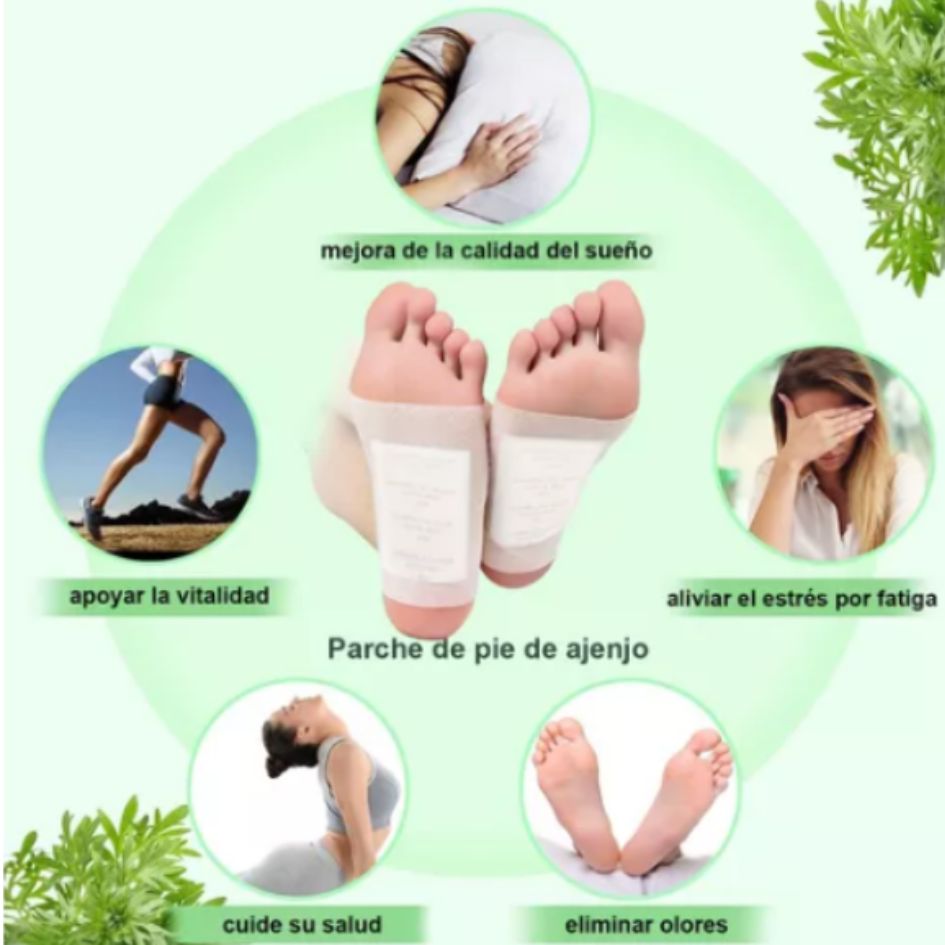 50 Parches KINOKI - Detox para Pies