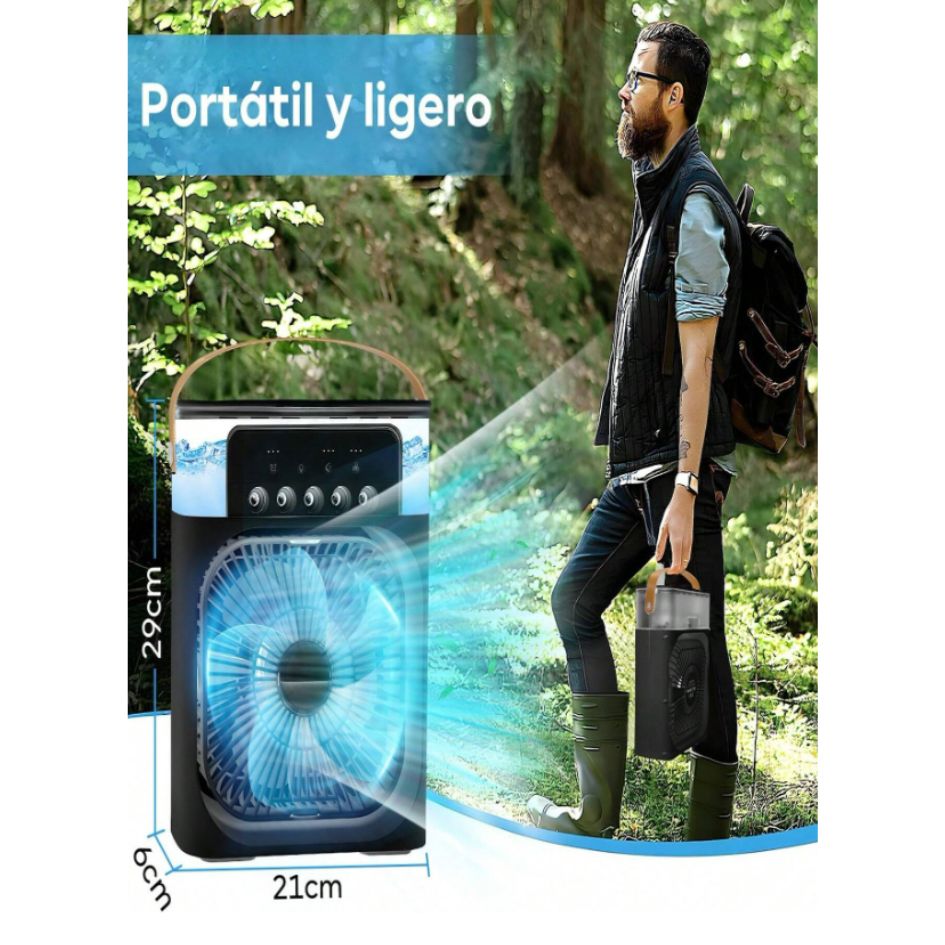 VENTILADOR 3 en 1 - AIRE ACONDICIONADO PORTÁTIL