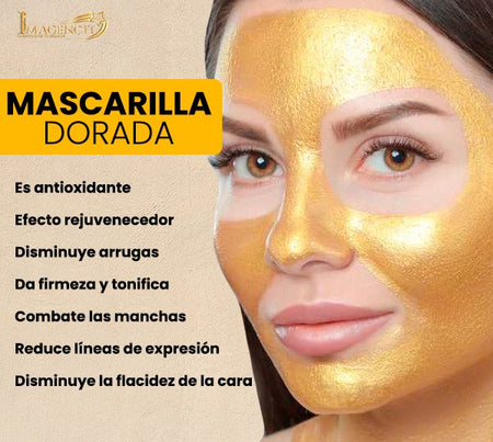 Mascarilla Dorada Colageno Revitalizante