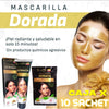 Mascarilla Dorada Colageno Revitalizante