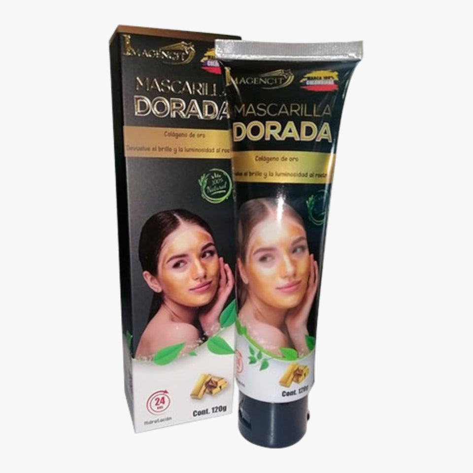 Mascarilla Dorada Colageno Revitalizante